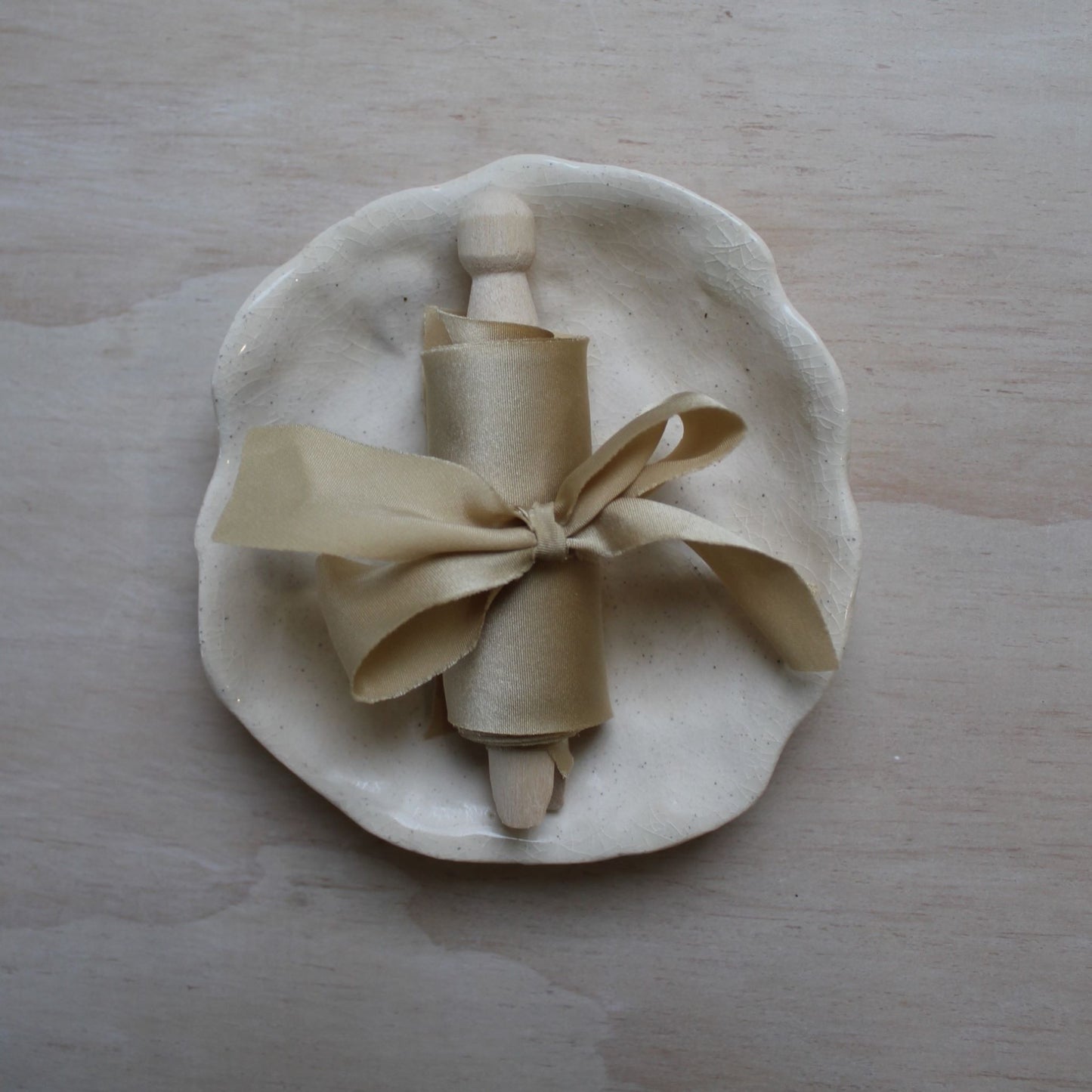 MAPLE Silk Charmeuse Ribbon Bias Cut (hand cut)