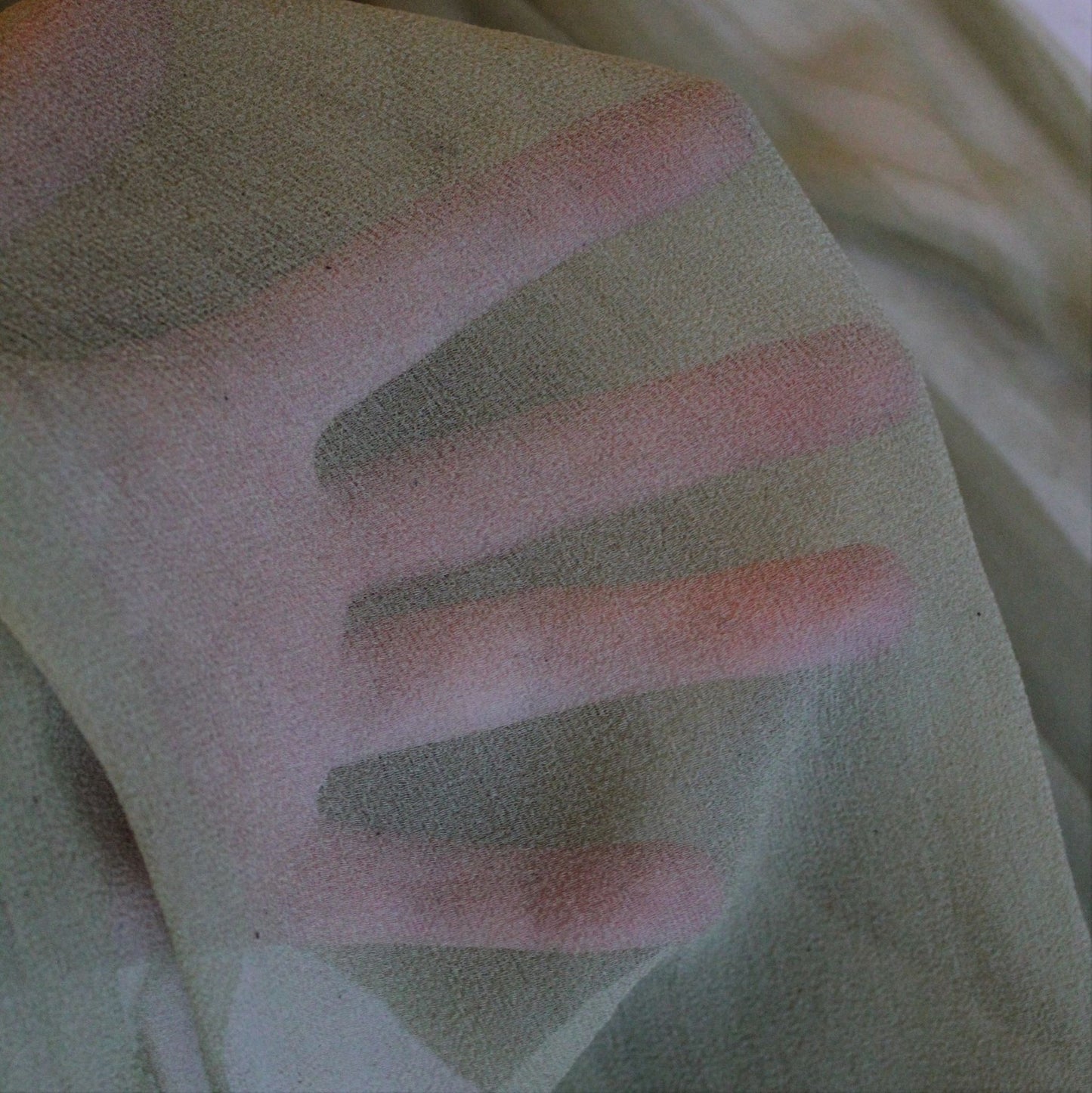 OLIVE Silk Chiffon Table Runner - 3 yards