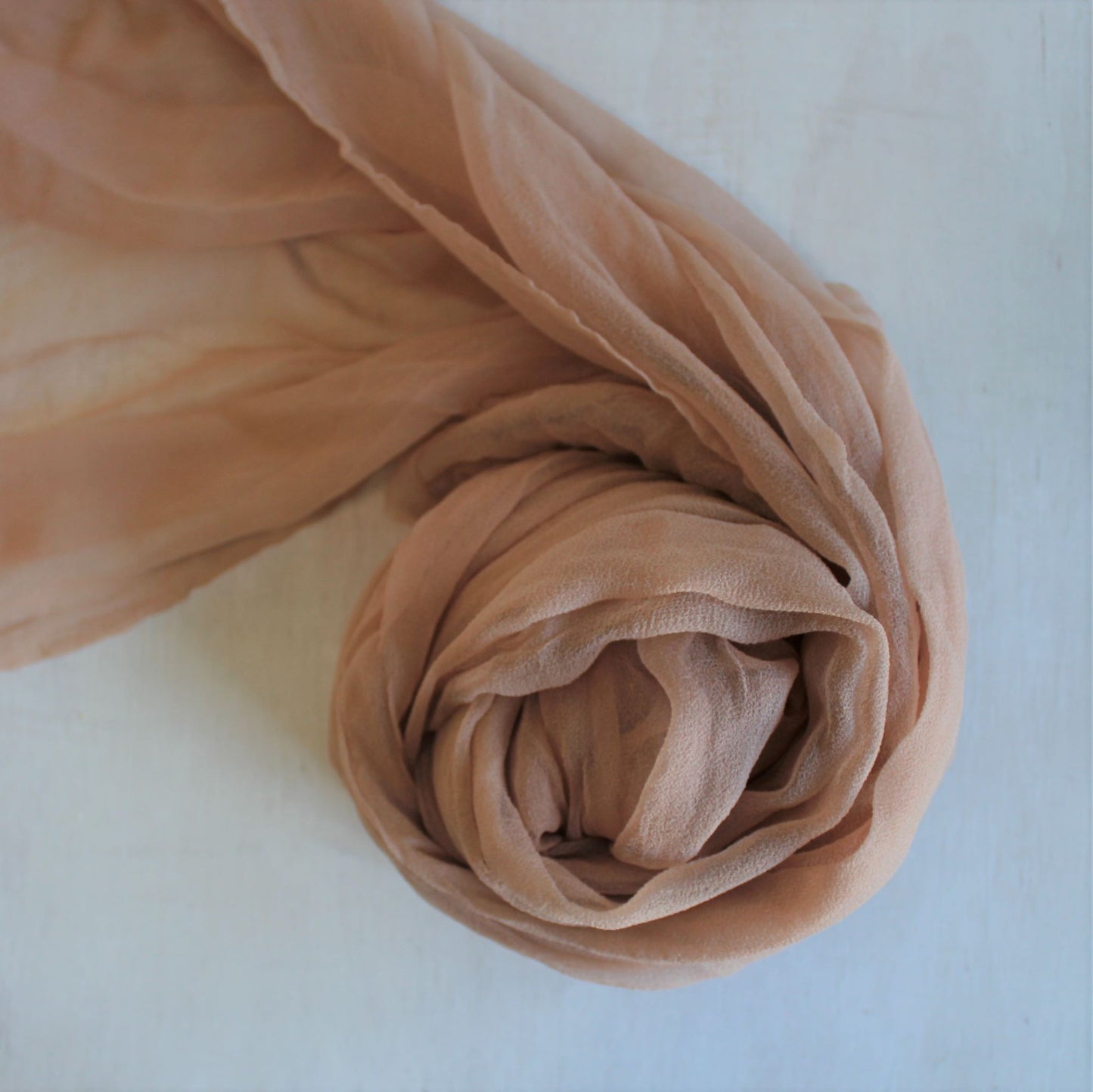 NUDE Silk Chiffon Table Runner - 5 yards