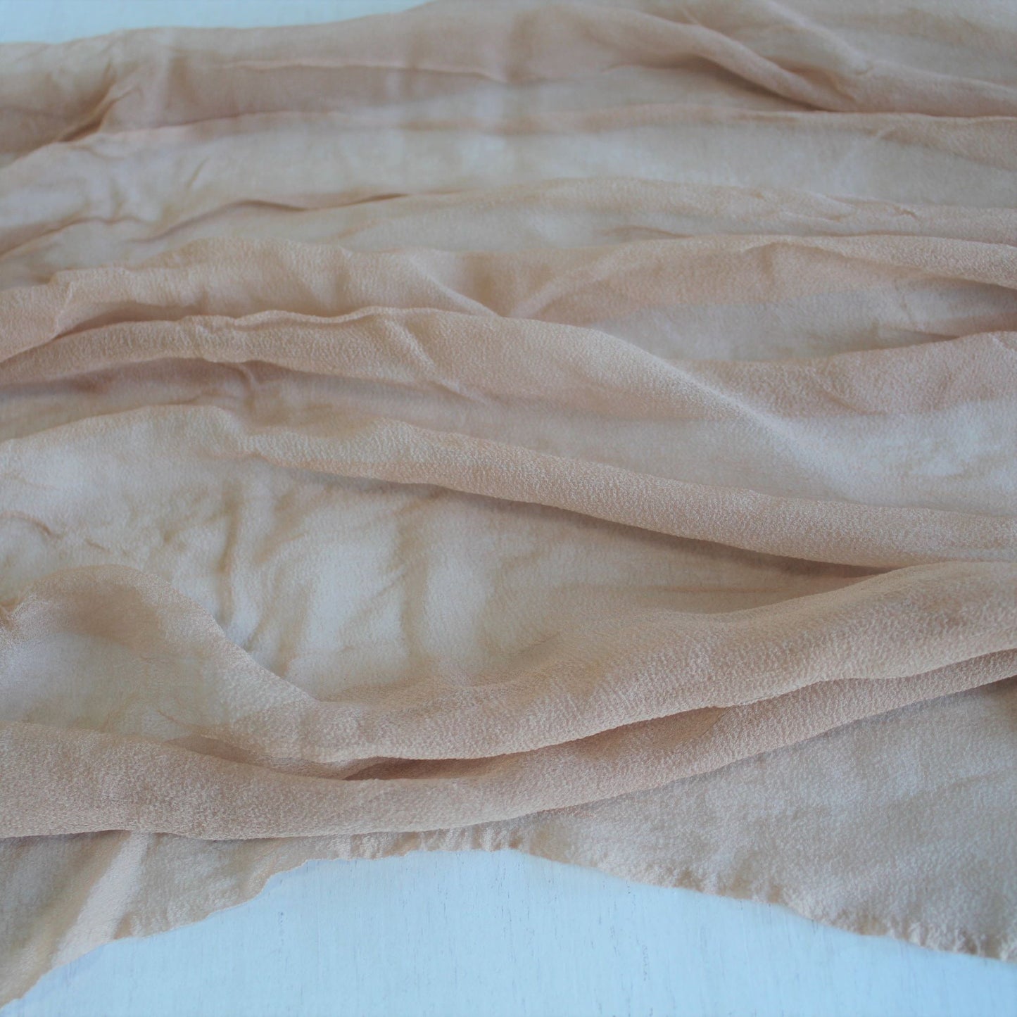 NUDE Silk Chiffon Table Runner - 5 yards
